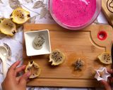 Foto del paso 4 de la receta: Smoothie Bowl de Pitahaya Roja