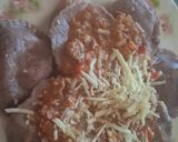 Foto del paso 3 de la receta: Sorrentinos integrales de jamón y queso en máquina de pan