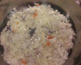 A picture of step 3 of Curry chicken spring rolls.