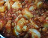 A picture of step 7 of Pao Bhajji.