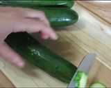 Cukkinis citromos kapribogyós spagetti recept fázis 2 fotója