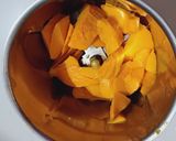 A picture of step 1 of Mango almond kulfi.