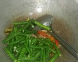 Foto langkah ke 4 dari resep Tumis Kacang Panjang Tempe & Tulangan Cabe Ijo.