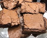 Φωτογραφία βήματος 9 της συνταγής Brownies με σπιτικό παγωτό καϊμάκι