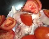 A picture of step 2 of Spicy red chili chicken karahi.