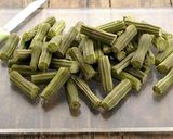 A picture of step 1 of Drumstick soup (immunity booster).
