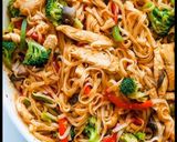 A picture of step 13 of Chinese noodles.