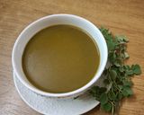 A picture of step 4 of Moringa soup (healthiest recipe).