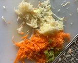 A picture of step 7 of Thai minced pork spring rolls.