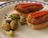 Foto del paso 6 de la receta Pinchos de Boquerones empanados rellenos de Pimiento de Piquillo