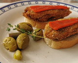 Foto del paso 6 de la receta: Pinchos de Boquerones empanados rellenos de Pimiento de Piquillo