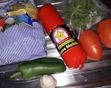 Foto del paso 1 de la receta: Espaguetis con carne molida de pollo 🍜