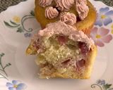 A picture of step 26 of Eggless Strawberry Muffins With Strawberry Buttercream Frosting.