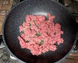 A picture of step 2 of Cantonese Style Beef Rice Bowl.