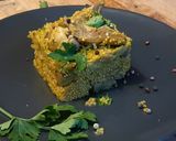 Foto del passaggio 8 della ricetta Quinoa carciofi,zafferano e porri