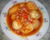 Foto langkah ke 3 dari resep Telur n Tahu Bumbu Sarden Iris.