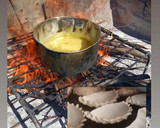 Foto del paso 6 de la receta: Empanadas de pescado de río al aire libre