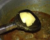 A picture of step 6 of Allu palak.