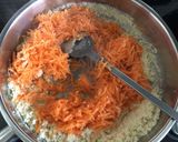 A picture of step 2 of Carrot Sooji Sheera Balls With Left Over Sugar Syrup (Chasni).