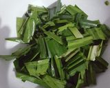 Foto langkah ke 1 dari resep Puding Lumut Coklat Pandan.