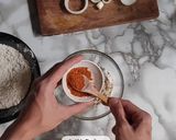 Foto langkah ke 4 dari resep Onion Rings | Eggless | Vegan Friendly.