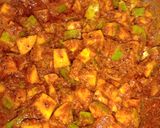 A picture of step 6 of Mango pickle.