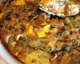 Une image de l'étape 5 de Clafouti salé à l'Oseille et Butternut.