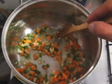 Fideo tirabuzón con tuco de Pollo