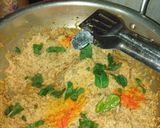 A picture of step 5 of Smoke chicken karahi biryani.
