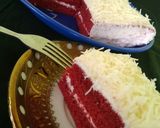 Foto langkah ke 7 dari resep Redvelvet Cake ekonomis anti gagal.
