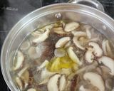 Hình bước làm 1 của món Canh nấm đậu hũ non