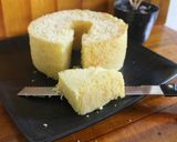 Foto langkah ke 14 dari resep Cake Tape Santan Keju, harum + lembut.