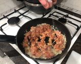 Foto del paso 3 de la receta Falsa lasaña de tortilla y pollo picado