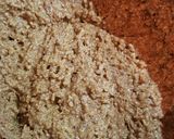 A picture of step 3 of Lebkuchen (German Gingerbread).