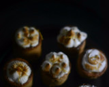Foto del paso 3 de la receta: Timbal de galleta rellena con crema pastelera