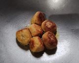 A picture of step 2 of Raw Banana Kofta Curry.