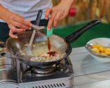 รูปขั้นตอนการทำที่ 19 ของ ผัดกะเพราเต้าหู้ไข่ หมูสับ เมนูผัดรสเด็ด กินได้ทุกวัย👍
