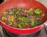 A picture of step 8 of Sautéed Vegetables.