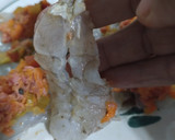 Foto del paso 1 de la receta: Camarones Momia rellenos de marlin, en freidora de aire o estufa