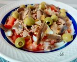 Foto del paso 6 de la receta: Ensalada completa de tomate rosa