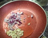 A picture of step 1 of Vegetable Paddu.