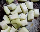 নারকেল পেঁপের বরফি রেসিপির ধাপ 1 ছবি