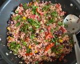 A picture of step 7 of Healthy Beetroot & Veggie Pulao.