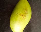 A picture of step 1 of Aam Panna.