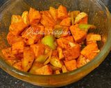 A picture of step 1 of Air Fryer Sweet Potato:.