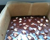 Foto langkah ke 3 dari resep Brownis panggang sederhana.