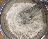 A picture of step 1 of Bite-size Banana Walnut Drop Cake with Oat Flour.