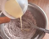 Foto langkah ke 5 dari resep Bolu Kukus Mekar Cokelat, Gluten Free.