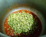 A picture of step 5 of Alu cholia.