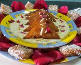 A picture of step 14 of Shahi tukda.